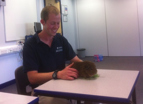 Elliot Goodwin, former student and recently qualified vet talks to current aspiring vets