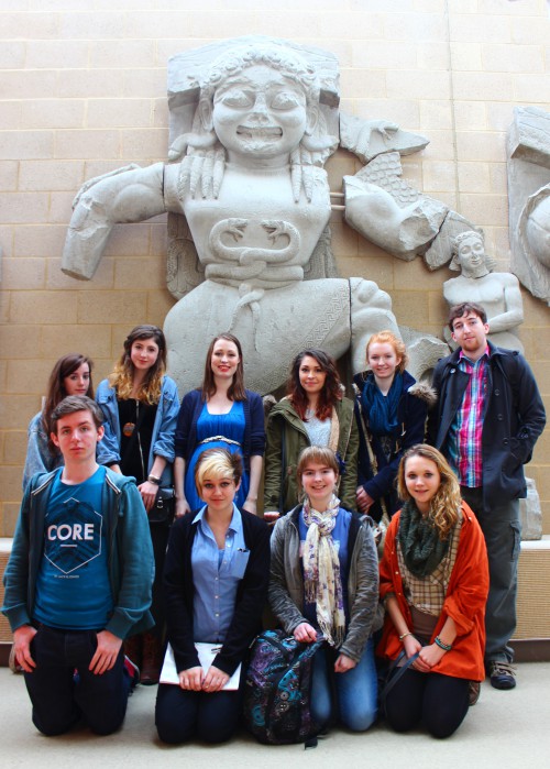 HE+ visit to the Museum of Classical Archaeology