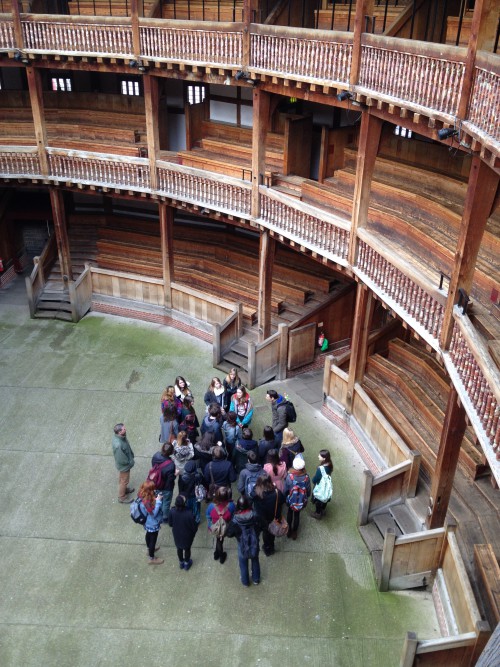 Visit to The Globe theatre
