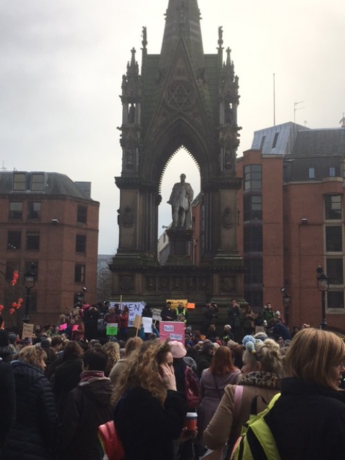 Women's March 2017, Manchester   Photo credit: Zoe Haylock