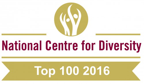 National Centre for Diversity - Top 100 2016
