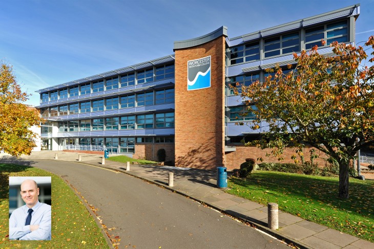 Ed Senior, Principal, Worcester Sixth Form College