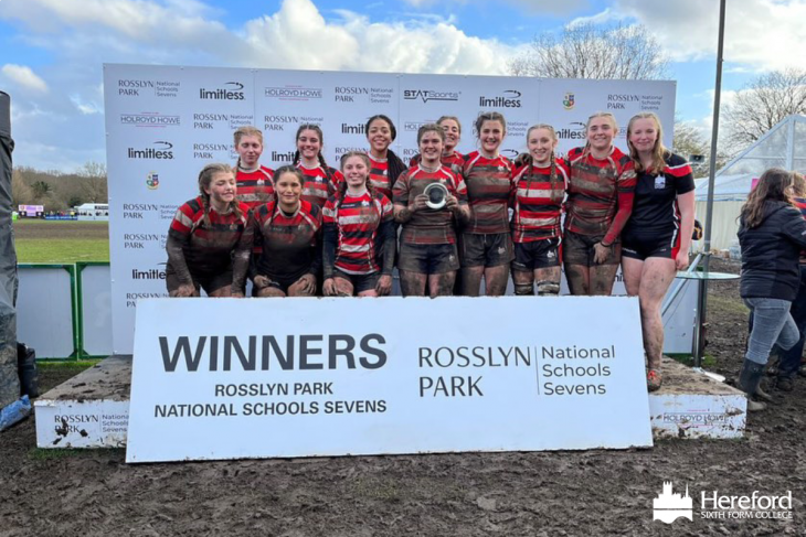Hereford Rugby Academy Win the Rosslyn Park 7s Girls Plate