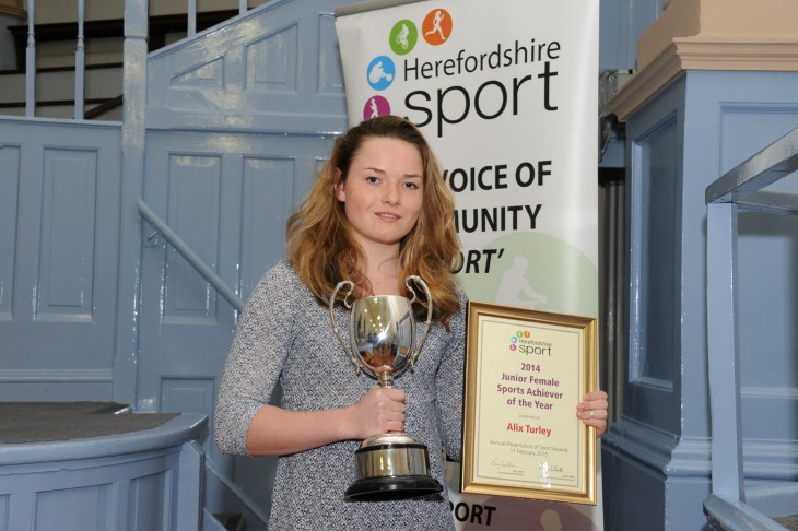 Junior Female Achiever, Alix Turley Photo credit: Hereford Times