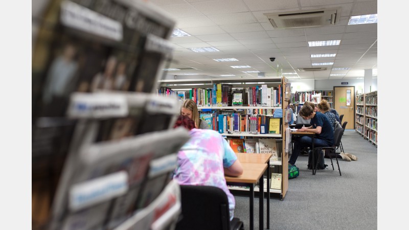 Study spaces in the Library