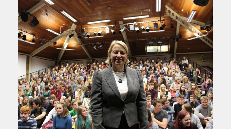 Natalie Bennett, Green Party Leader Visits 1