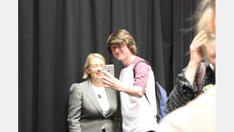 Natalie Bennett, Green Party Leader Visits 12