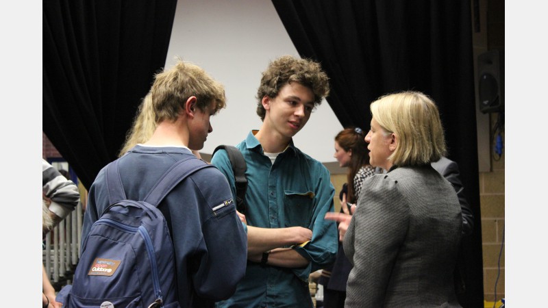 Natalie Bennett, Green Party Leader Visits 14