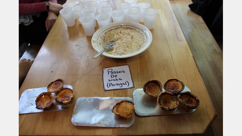 Portuguese is widely spoken across Herefordshire and these homemade Pasteis de Nata gave students a real taste of Portugal!